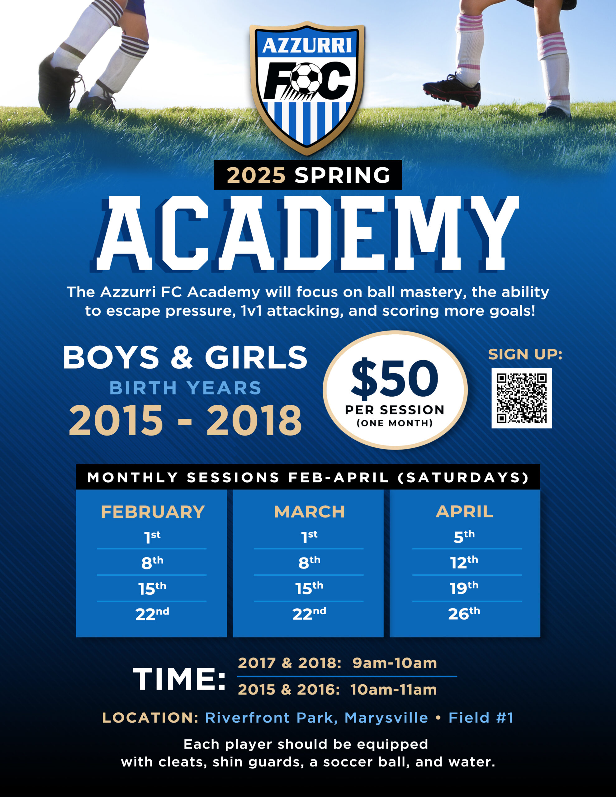 soccer academy yuba sutter area - Azzurri FC