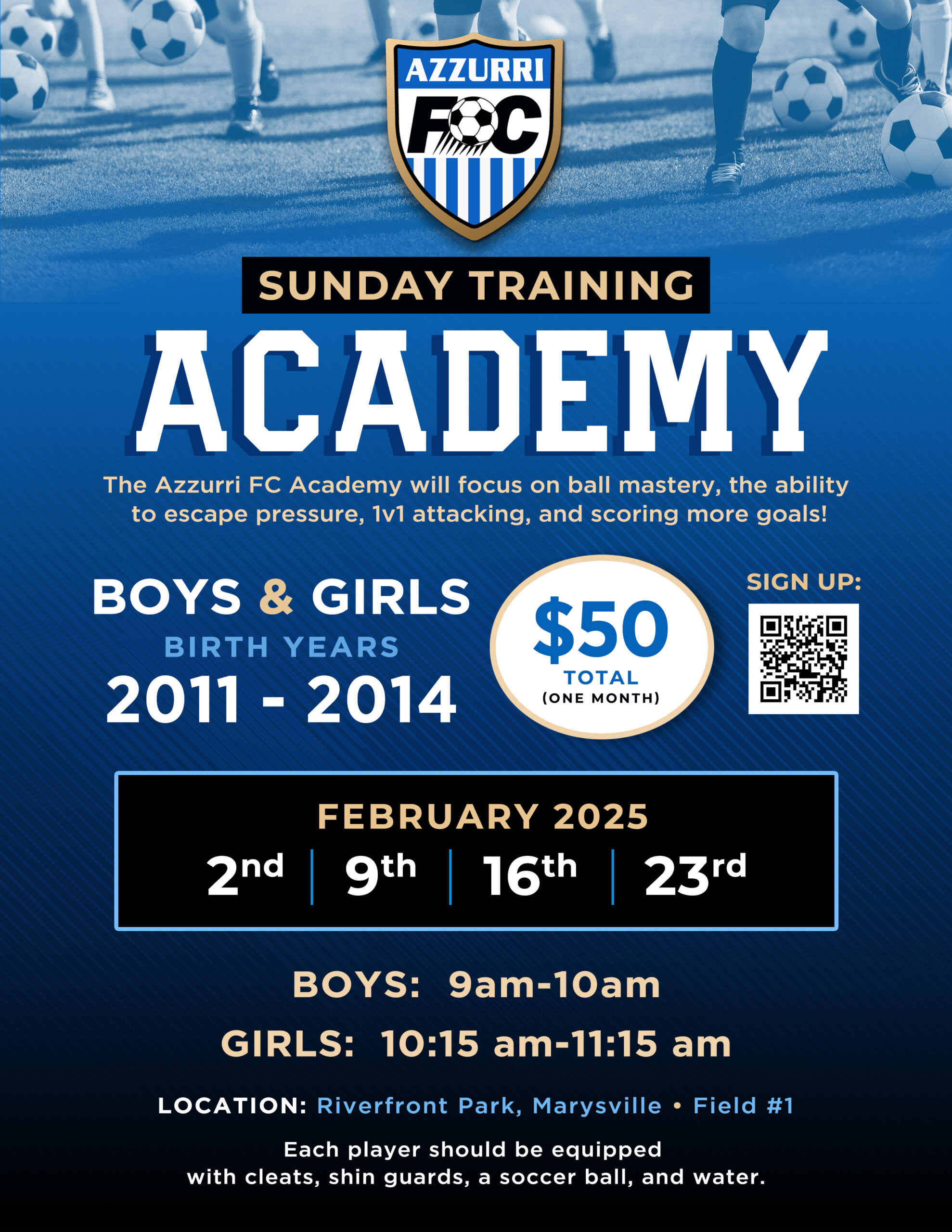 soccer academy yuba sutter area - Azzurri FC